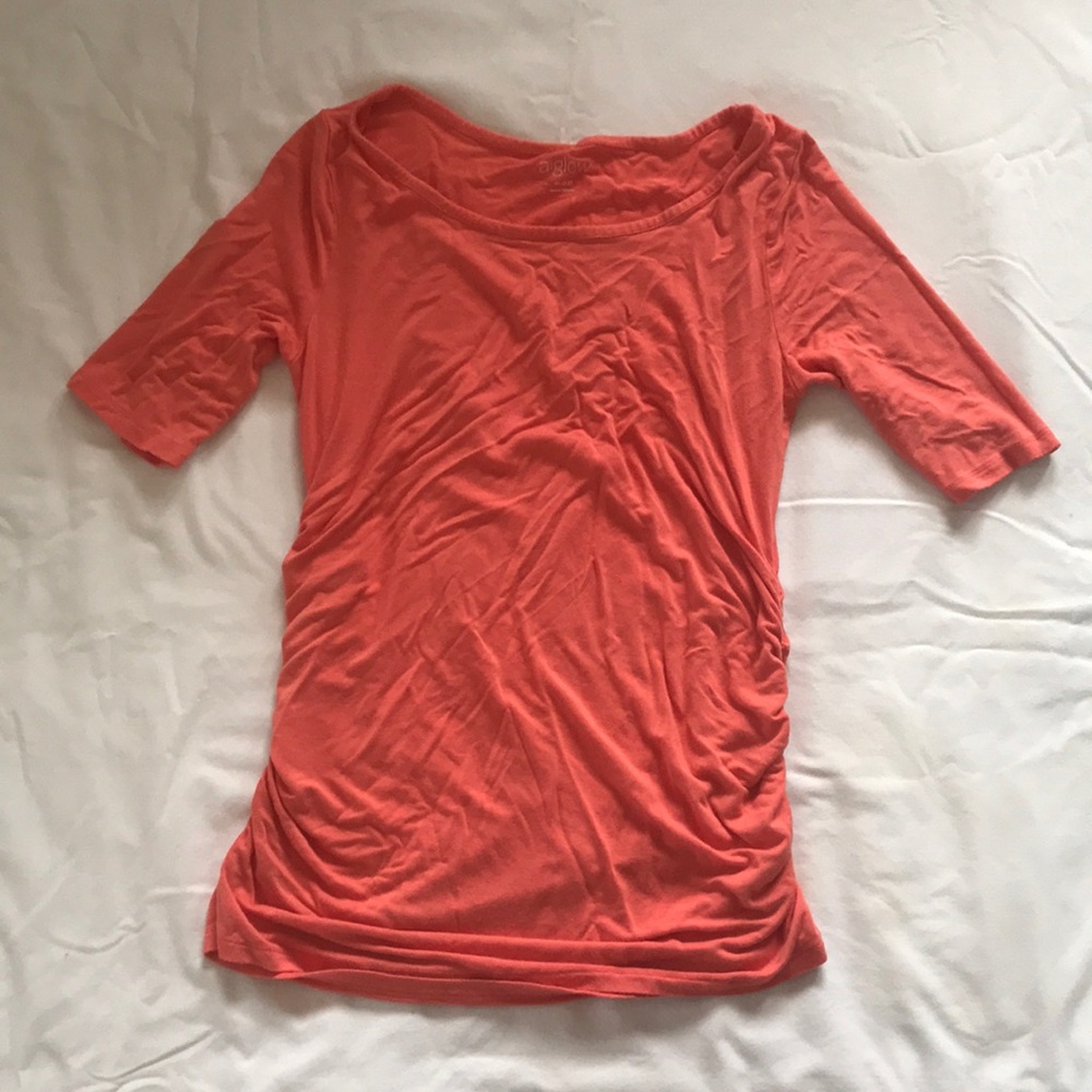 Maternity short sleeve top